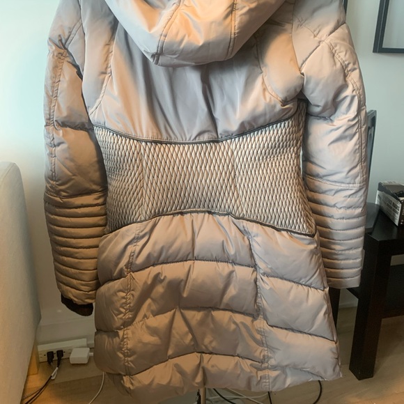 Noise Grey Gigi Long-Length Parka - Picture 3 of 4